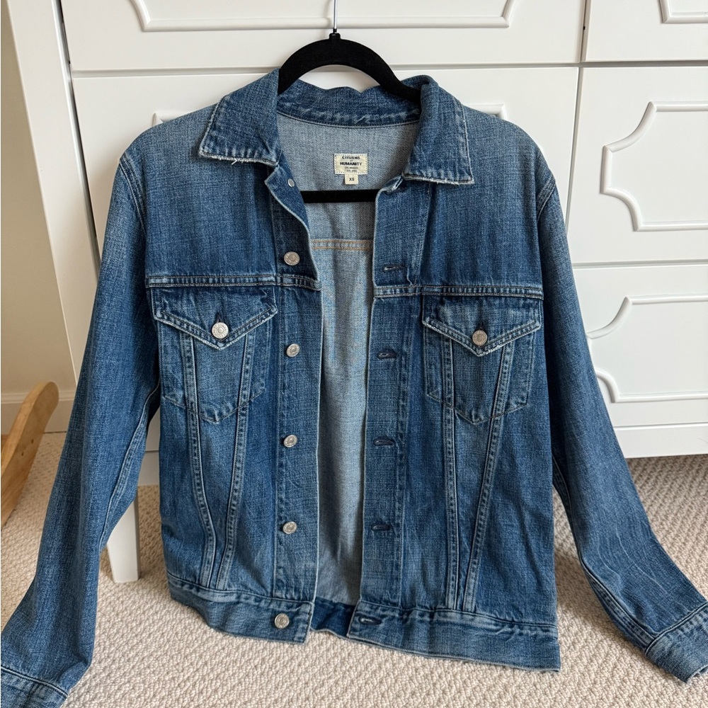 Citizens Of Humanity Indigo Denim Jacket